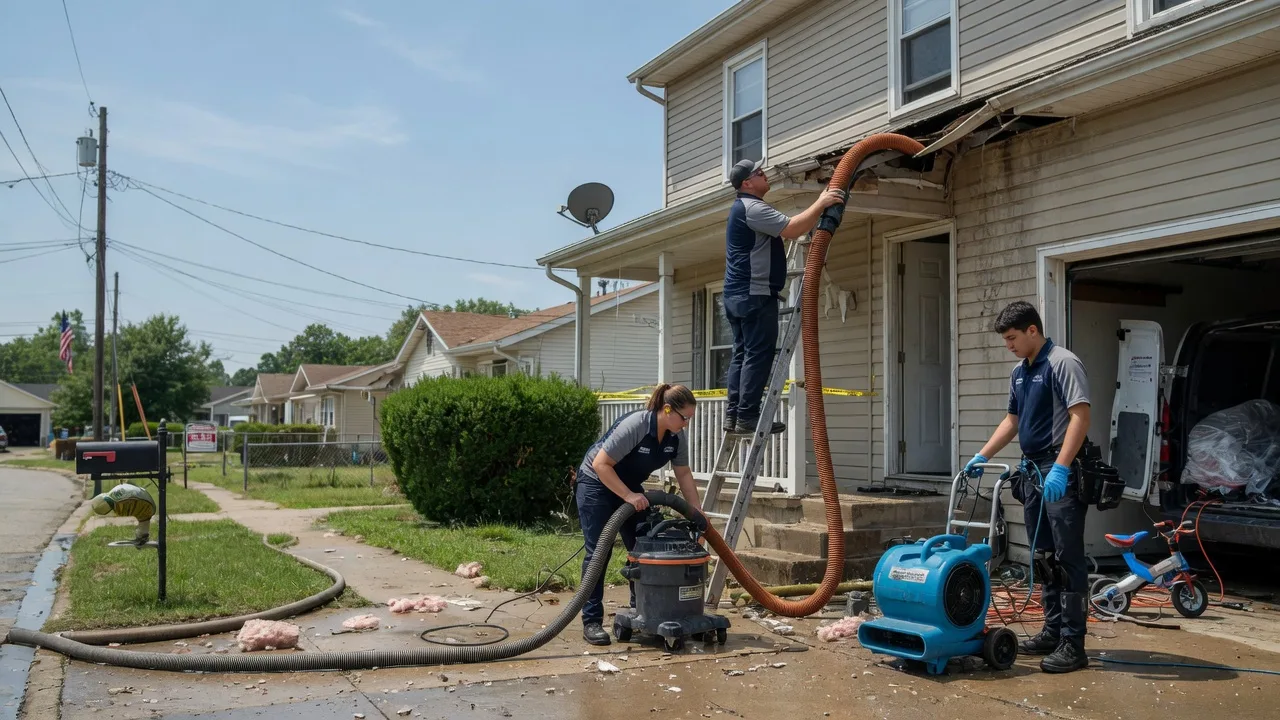 Water Damage Restoration in Stevens, PA near me